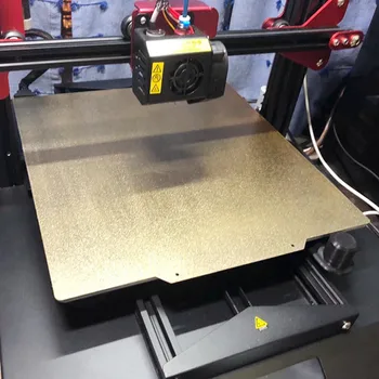 ENERGILINE Eemaldamise Voron 3D Printer Sooja Voodi 120*120mm Kevadel terasplekist Üks Pool pulbervärvitud PEI Flex Plaat + Magnetic Base