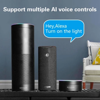 EWelink 10A WiFi Smart EU Pistik-Pesa hääljuhtimine Võimsus Jälgida Ajakava Funktsioon Smart Home Echo Alexa Google Assistent