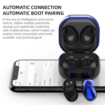 FLUXMOB S6 Plus Tws Müra Tühistamises Kõrvaklapid Earbuds Juhtmeta Bluetooth-Kõrvaklapp Sport pungad Samsungi Kõik älypuhelimia