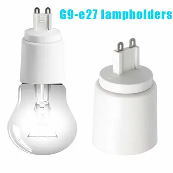 G9, Et E27 Pesa Baas, Halogeen-CFL lambipirn Lamp Adapter Converter Omanik TSH Pood