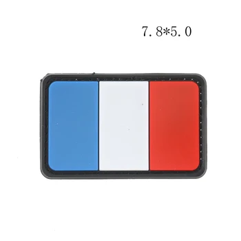 GIGN PVC Tikandid Plaaster Armband Embleem Prantsusmaa RAID Õhu Erilist Jõudu Õmblemine Sõjalise Taktikalise Dekoratiivsed Plaastrid Konks-kaare
