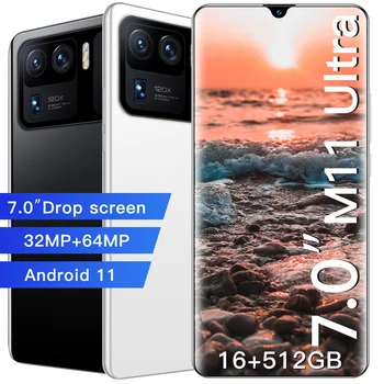 Globaalne Versioon Xiomi M11 Ultra 16 GB 512 GB Android 11 7200mAh 7.0 