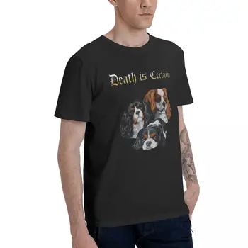 Goth Surm On Kindel armas koer Meeste T-Särgid Vintage Tees Lühikesed Varrukad O Kaelus T-Särgid Puhtast Puuvillast pluss suurus 4XL 5XL Riided