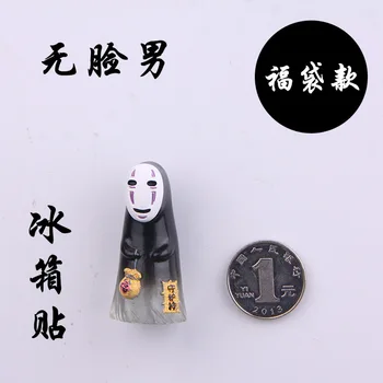 Hayao Miyazaki Jaapani Animatsioon-Seeria Külmkapi Magnet Spirited Away Nr Nägu Mees Magnetid Külmikud Armas Kodu Decor