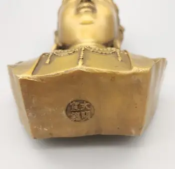 Hiina messing Goddess of mercy Buddha pea käsitöö kuju