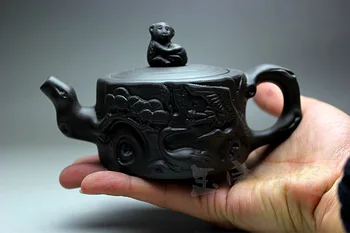 Hiina Tee Potti Käsitsi valmistatud Portselanist Zisha Teekann Ahv Yixing Teekannud, Keraamiline Hiina Kung Fu Set Zisha Komplekti Veekeetja 170ml