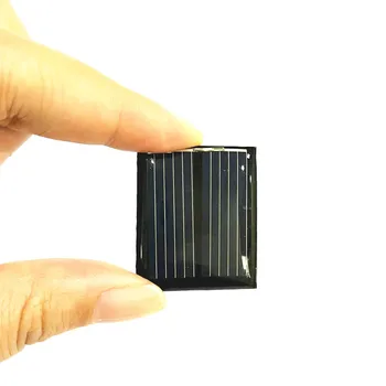 Hulgi-Mini Mono päikesepaneel monokristall-1V 80MA 30*25mm päikesesüsteemi DIY Aku mobiiltelefoni Laadijaid