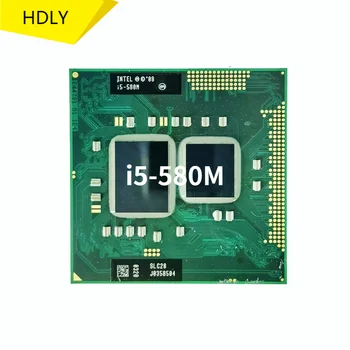 Intel Core i5-580M i5 580M SLC28 2.6 GHz Dual-Core Quad-Lõng CPU Protsessor 3W 35W Socket G1 / rPGA988A