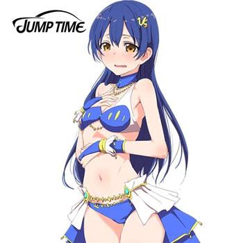 JumpTime 13cm x 7.6 cm Anime Armastan Elada!Bikini Sexy Girls Sonoda Umi Kleebised Auto Ralli Kleebis Veekindel 3D Auto Decal