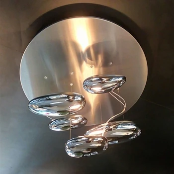 Kaasaegne Artemide Elavhõbe Metallist laevalgusti LED Peatamise Lambid Loominguline elutuba Ripats Lamp PA0681