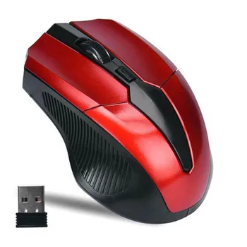 Kaasaskantav 2.4 Ghz 1200DPI Juhtmeta Hiir AdjustableOptical Gaming Mouse Wireless Home Office Mäng Hiirte PC-Arvuti Sülearvuti