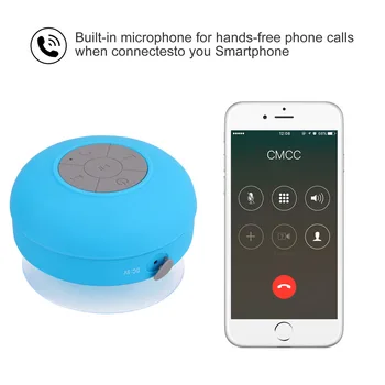 Kaasaskantav Bluetooth Mini Veekindel Kõlar Traadita Käed-Vabad Kõlar Dušš Vannituba Bassein Auto Beach Välistingimustes Telefon