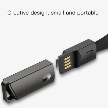 Kaelapaela kinnitamine Kuupäev Kaabel-laadimiskaabel Tüüp-C USB Eest Line 2.4 Mini Tasuta Kiire andmeedastus Liini Huawei Honor 8X 9X Pro