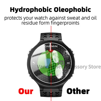 Karastatud Klaasist Kaitse Garmin Lähenemine S6 S60 S62 S40 S4 Screen Protector Smartwatch Kaitsta Anti-Scratch HD Glass Film