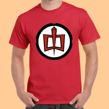 Klassikaline 80S Greatest American Hero Logo Punane T-Särk Meeste Mood 2019 Vabaaja Slim Fit Brändi Riided Spordi T-Särgid