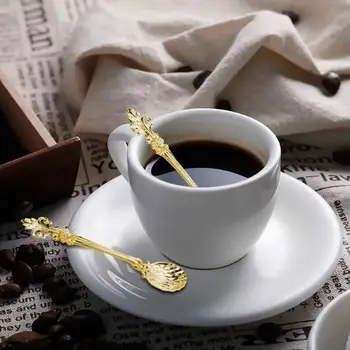 Kohvi Lusikas Dessert Lusikas Loominguline Segades Lusikaga Araabia Stiilis Iris Retro Mitmevärviline Metallist Köök Või Tabeli Tööriistad
