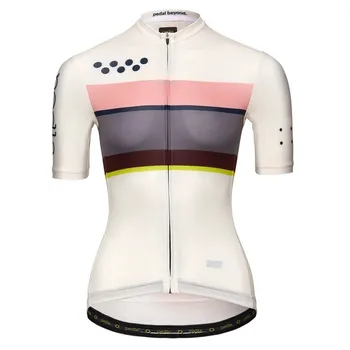Kui Pedla jalgrattasõit jersey 2021 Naiste LunaTECH Jersey - Roosa-Suvi Lühike Varrukas Mtb Maillot Ciclismo kogu päeva sõidumugavust Tops