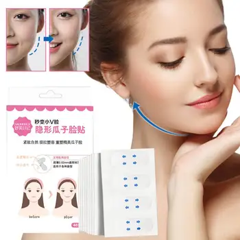 KUUM! 40pcs/kott Naiste V-Line Face Lift-Up Ilu Artefakt Anti-wrinkle Nähtamatu V Nägu Plaaster Nägu Teha Kuni Face-lift Kleebised