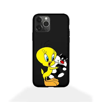 KUUM Cartoon Tweety Bird Telefon Juhtudel iphone 12 11 Pro Mini XS MAX 8 7 6 6S Pluss X 5S SE 2020 XR kate