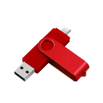Kvaliteedi Tagamise 2 In 1 OTG USB Flash Drive 128GB 64GB Pen Drive 8GB 16GB, 32GB Usbb memory stick 64gb pendrive flash drive