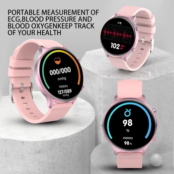 LIGE Uus Mood Mehed, Naised Watch Muusika Kontrolli Sõnumeid Meeldetuletus Smart Watch vererõhk Daamid Smart Kellad IOS Android
