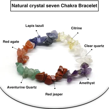 Looduslik Chakela Kruusa Quartz crystal kett käevõru Energia Tsitriin ametüst Kivi Kvarts-Jalavõru Kristall Ehted Armastuse Kingitus