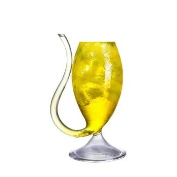 Loominguline 200/300/320ml Vein Viski Klaas kuumakindel Klaas Mahla Imemiseks Piima Tassi Tee Veini Cup Joogivee Toru Põhk