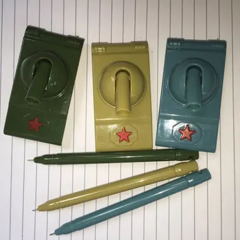 Loominguline Sõjalise Series Kirjutuslaud Pen Kaunistused Tank Geeli Pliiats Õpilane Kingitus Kirjatarvete Suppiles Juhuslikult