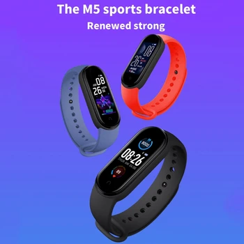 M5 Smart Vaadata Meeste ja Naiste Südame Löögisageduse Monitor vererõhu Fitness Tracker Smartwatch Band 5 Sport Watch 03KA