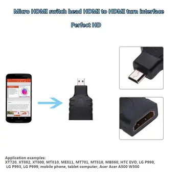 Mikro-Naiste ja Meeste Adapter Connector Converter for Android TV Tablett Telefon