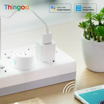 Mini Homekit Traadita Häält, puldiga 10A Smart Pesa, Wifi, Usa Pistik Seinakontakti Google Kodu Alexa