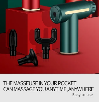 Mini Sidekirmega Massaaž Relv USB-Harjutus Sügaval Lihaste Lõõgastumise Fitness Vibraator kaalulangus Kujundamisel Valu Elektrilised Massager