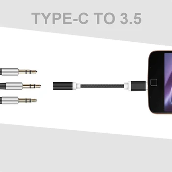 Mini USB Type C Kuni 3,5 mm Kõrvaklapid Kõrvaklappide Kaabli Adapter USB-C-3,5 mm Jack Aux Kaabel Kaasaskantav Android Xiaomi Telefon Huawei