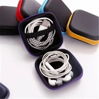 Multi-funktsionaalne Lukuga kaasaskantav Kõrvaklapid Ladustamise kott 7,5 cm x 3cm Moe-Mini SD Card Rahakoti Reisi Tarvikud Korraldajad