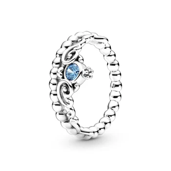 Naiste 925 Sterling Silver Ring Võlusid Suur Roosa Südame Mood Moon Ring Crystal Naiste Pulmapidu Ehted