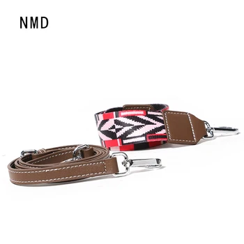 NMD Uus Originaal Fashion Split Nahk Suur ruut kott brändi puhta värvi Nahast Luksus Naiste kott Topelt Rihm Naiste Kotid