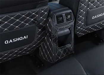 Näiteks Nissan Qashqai J11 2019~2021 PU tagumine iste kaitsev padi istme anti-kick padi Car Styling