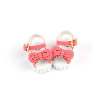 OB11 nukk kingad sobivad 1/12 suurus Blythes mood mitmekülgne bow-tie kingad printsess stiilis sandaalid roosa valge must jne