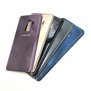 Originaal Samsung S9 Plus Aku Kate 3D Klaas Tagasi Eluaseme Galaxy S9/S9+ G9600 G9650 Tagumine Uks Asendamise Puhul Logo