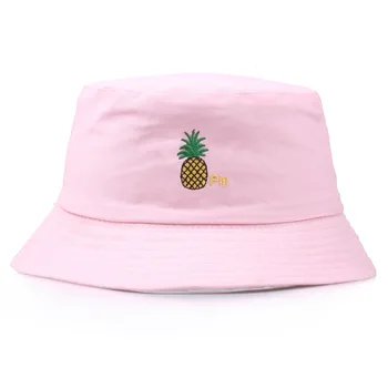 Panama Kopp Müts Mehed Naised Suvel ananassi puuvill ühise Põllumajanduspoliitika Banaan tikandid Müts Bob Müts Hip-Hop Gorros Kalapüük Kaluri Müts