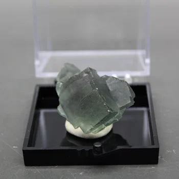PARIMAT! Looduslik roheline fluoriidimaardlat Mineraal-näidis klastri crystal isendite Kivid ja kristallid crystal Healing kasti suurus on 3,4 cm