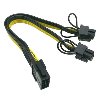 PCI-E Adapter Kaabel PCI-E 8pin to 8pin Converter Juhe Naiste ja Meeste Splitter Kaabel Arvuti Lisaseade