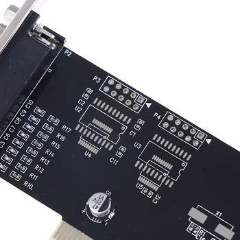 PCI Paralleelselt LPT 25pin DB25 Printeri Pordi Kontroller Expansion Card Adapter