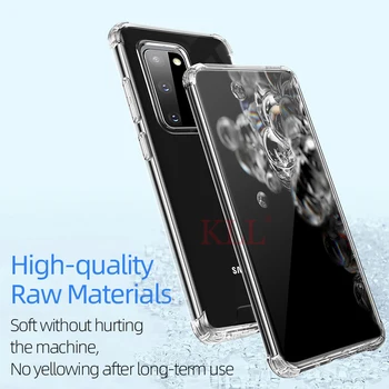 Plahvatus-tõend Telefon Case for Samsung galaxy S20 S21 Ultra S10 S9 S8 Plus Lisa 10 20 M31 M51 M12 A32 A12 Silikoon Juhul Katta