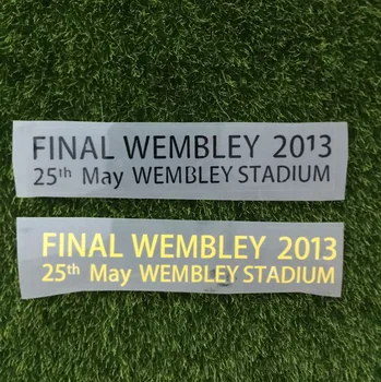 Pu Materjalist Lõplik Wembley 2013 Võistluse Andmed Jalgpall Plaaster Badge)