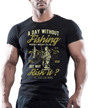 Päev Ilma Fishinger Fishinger T-Särk Kaluri Tee Mehed Komöödia Lahendada Top Uhkus Olend, T-Särgid Top Tee