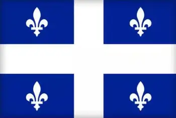 Quebec Kanada Lipu 3ft x 5ft Polüester Banner Sõidavad 150* 90cm Kohandatud lipp väljas UA38