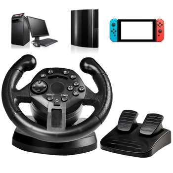 Racing Rool PS3 Mängu Rooli PC Vibratsiooni Juhtkangid pult Wheels Drive For PC