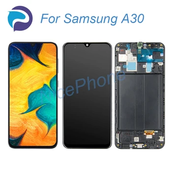 Samsung A30 LCD Ekraan + Touch Digitizer Ekraan 2340*1080 SM-A305F/FN/G/GN/YN/O/N/GT Samsung A30 Asendamine LCD Ekraan