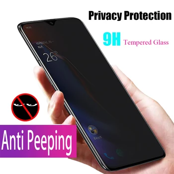 Screen Protector Galaxy A6 A8 Pluss 2018 A7 A9 2018 Anti-Spy Karastatud Klaas Samsung A5 A7 2016 2017 Magic Privaatsus
